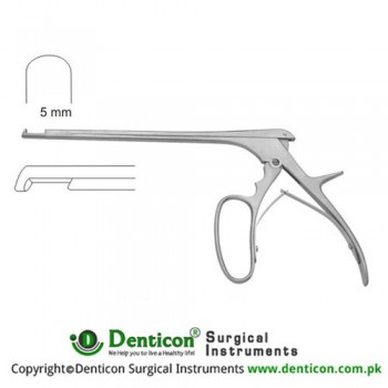 Ferris-Smith Kerrison Punch 40° Forward Down Cutting Stainless Steel, 18 cm - 7" Bite Size 5 mm 